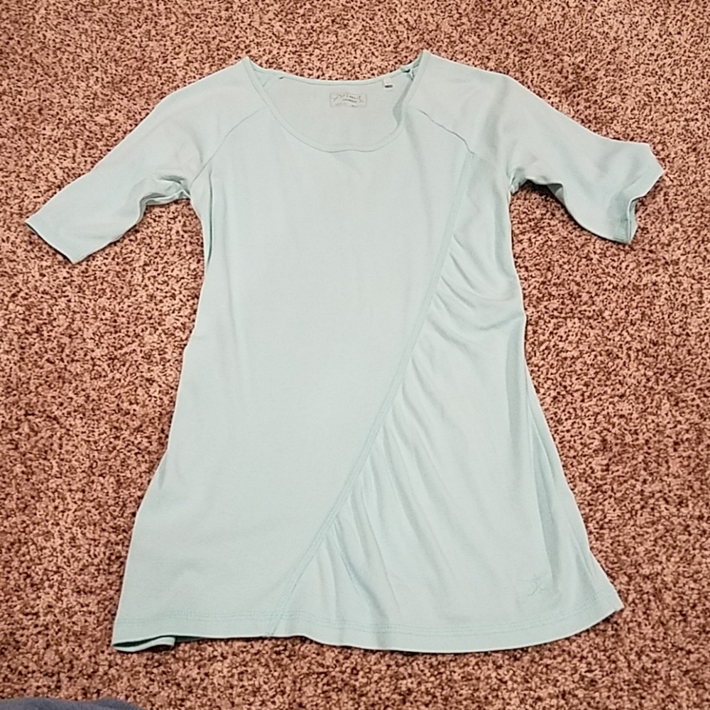 Danskin Light Teal Color Top XS